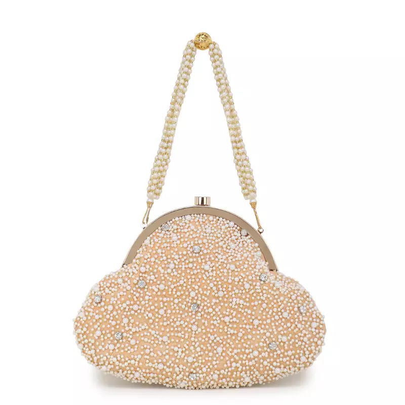 Embellished Purse Clutch with Wrist Loop
