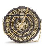 Metal Box Clutch with Chain Strap