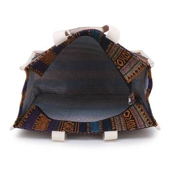 canvas multicolor Handbag 4