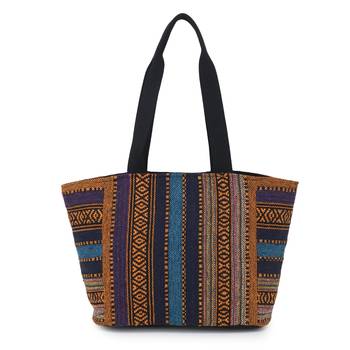 canvas multicolor Handbag 1