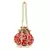 velvet red potli