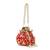 velvet red potli
