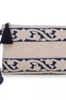 cotton multicolor  pouch