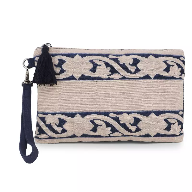cotton multicolor  pouch
