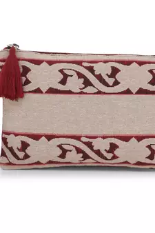 cotton multicolor  pouch