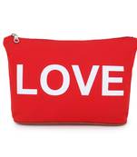 Canvas  Red  pouch