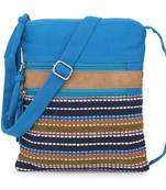 Cotton Blue  sling bag