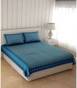 Cotton King Size 240 TC Vibrant Geometry Double Bedsheet