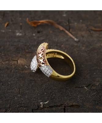 designer rose gold stylish ring 3