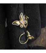 cute delicate butterfly ring