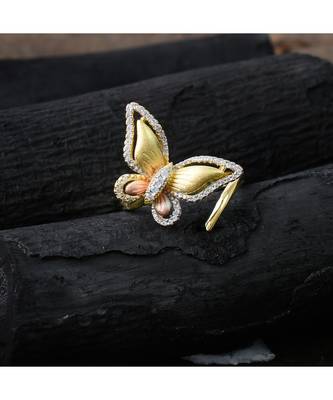 cute delicate butterfly ring 2