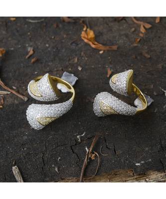dual tone designer adjustable ring 1