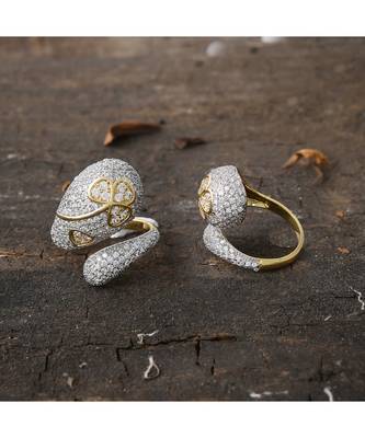 unique classy adjustable ring 1