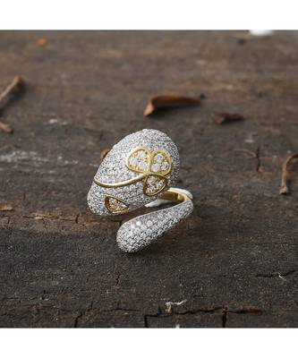 unique classy adjustable ring 2