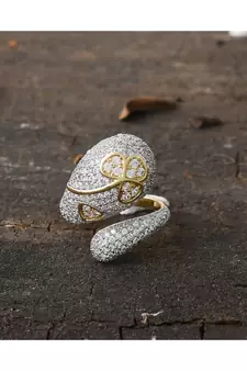 unique classy adjustable ring