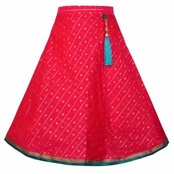 Silver Kraft  Girls Sitched Ethnic Wear For Girls-(gc201grn) 3