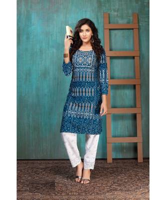 Pure Rayon Bandhani Print Kurta Sets 1