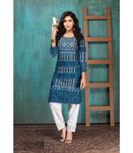 Pure Rayon Bandhani Print Kurta Sets