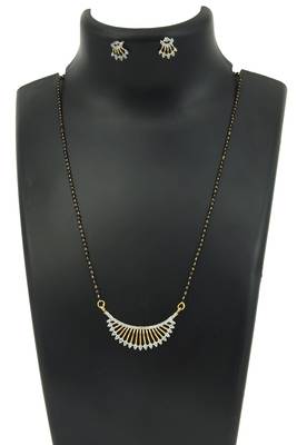 Black zircon   mangalsutra 3
