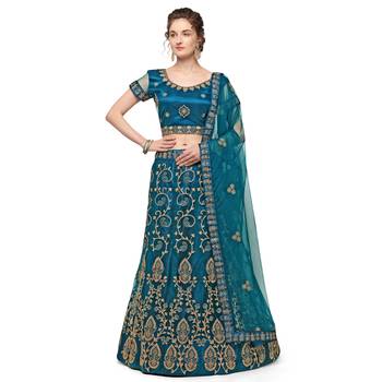 Women Net  Lehenga Choli 3