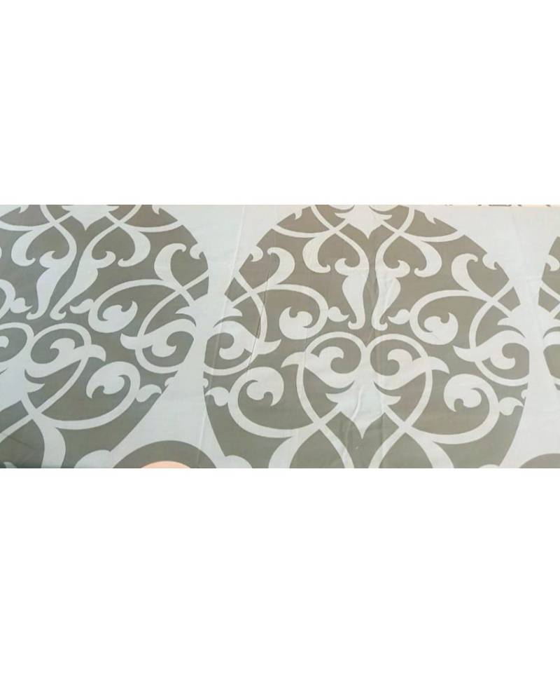 300TC Pure Cotton Fitted King Size Bedsheet With 2 Pillow CoversK3367GC-30X_13