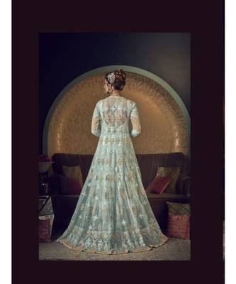 Heavy Net Wedding Gown for Bride & Bridesmaid 2