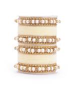 Beige bangles-and-bracelets