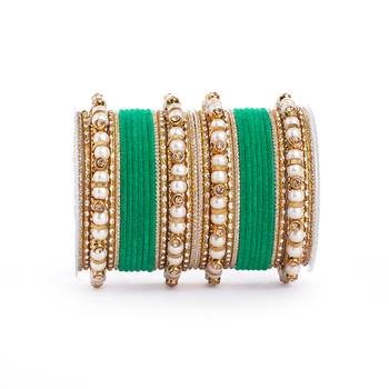 Green bangles-and-bracelets 1