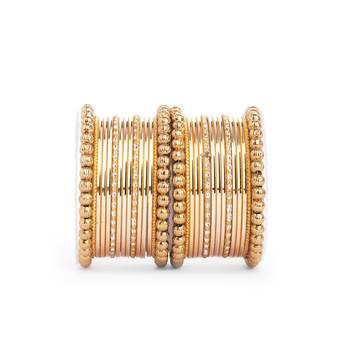 Golden bangles-and-bracelets 1