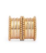 Golden bangles-and-bracelets
