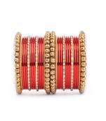 Red bangles-and-bracelets