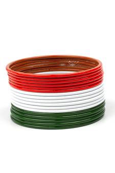 Multicolor bangles-and-bracelets