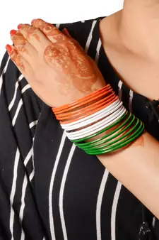 Multicolor bangles-and-bracelets