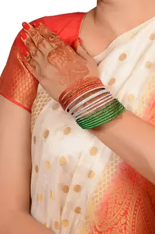 Multicolor bangles-and-bracelets
