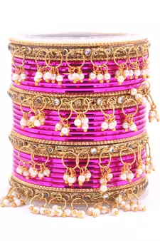 Pink bangles-and-bracelets