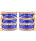 Blue bangles-and-bracelets