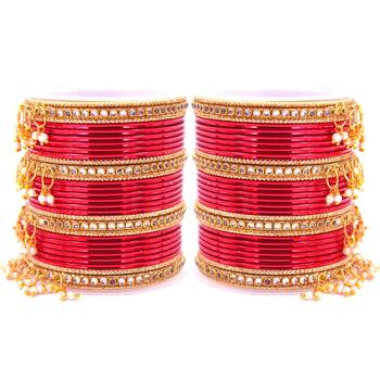 Red bangles-and-bracelets 1