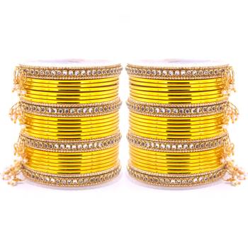 Yellow bangles-and-bracelets 1