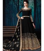 Black Georgette Anarkali Salwar Kameez