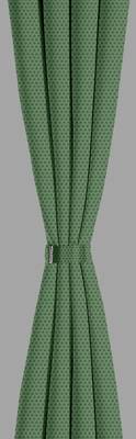 A dark green Printed Polyester Window Curtain 2
