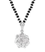 Silver mangalsutra