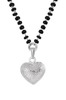 Silver mangalsutra