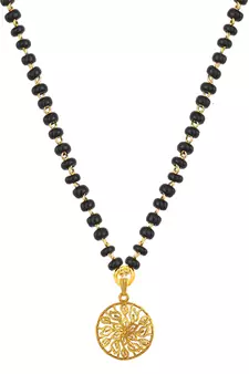 Gold mangalsutra