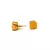 Yellow stone studs
