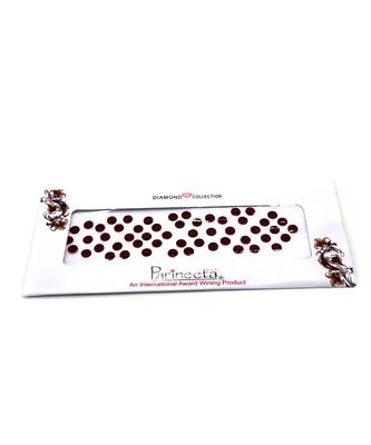 Multicolour Round Stone & Velvet Sticker Bindi Tikka kumkum for Women (pack Of 2) 3