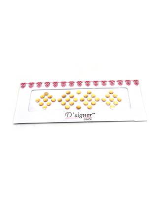 Multicolor Stone And Velvet Sticker Bindi Tikka Kumkum for Women (Pack of 3) 4