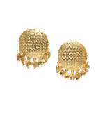  Designer Floral motif Circular dangler drops studs earrings