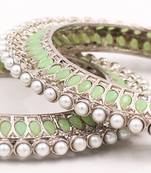 Green bangles-and-bracelets