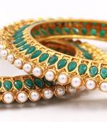 Green bangles-and-bracelets