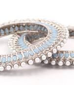 Blue bangles-and-bracelets